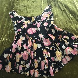 Vanessa Mooney Elisabeth Dress Black Floral